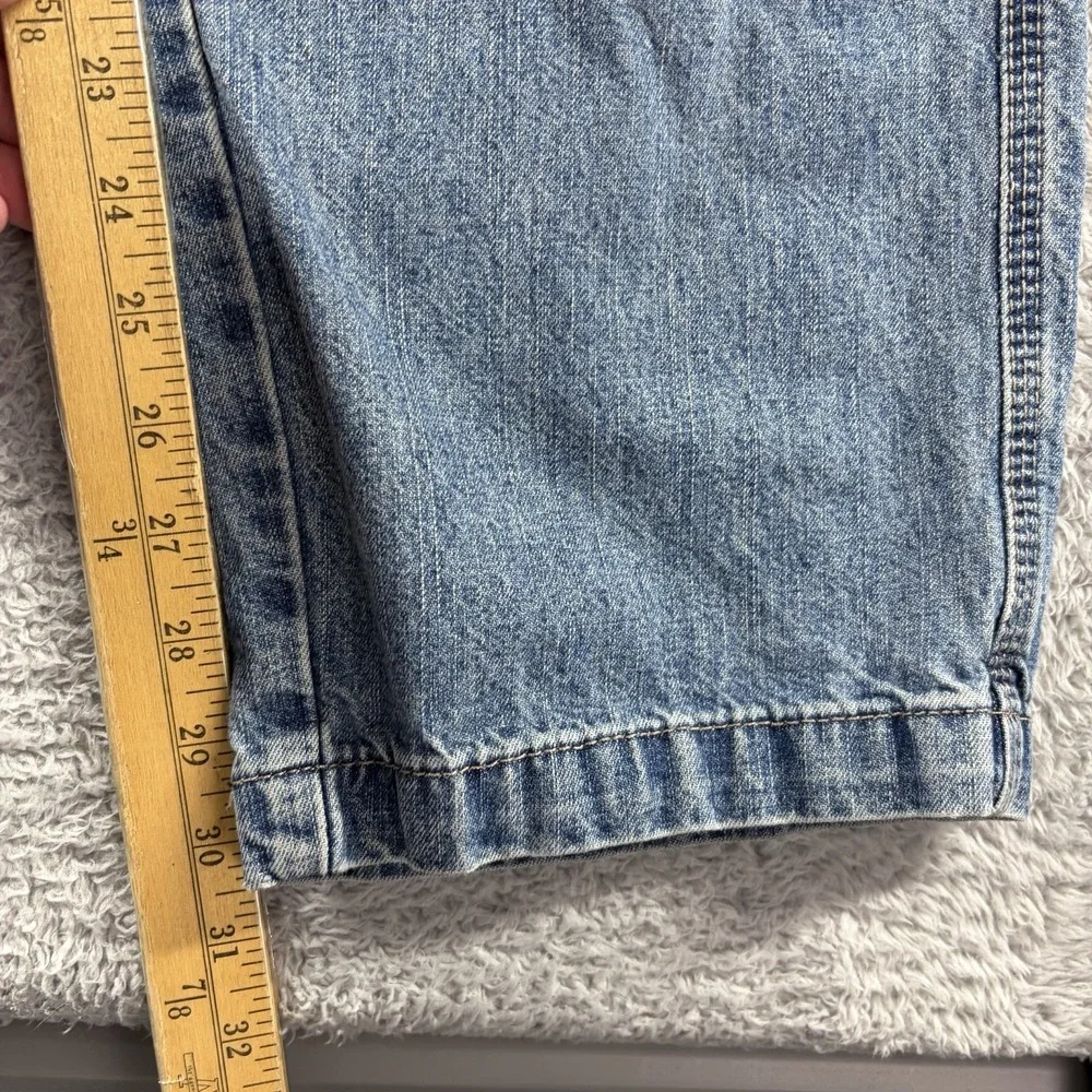 Vintage Levi  Carpenter Jeans Mens 32x32 Distressed Stained Ripped Thrashed
